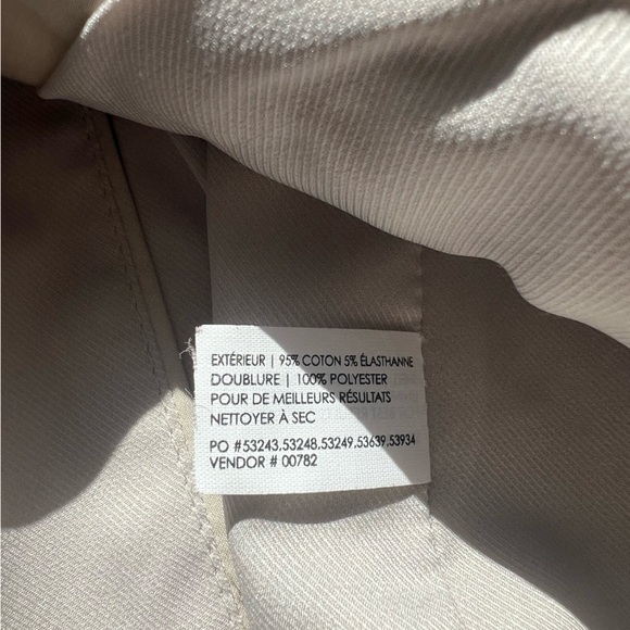 Club Monaco cream blazer - Picture 2 of 7